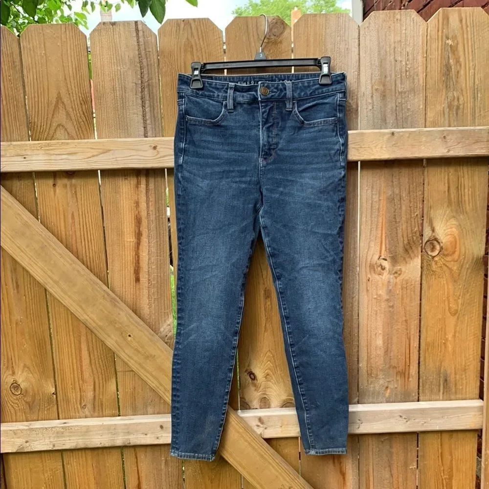 American Eagle Outfitters Blue Skinny Jeans